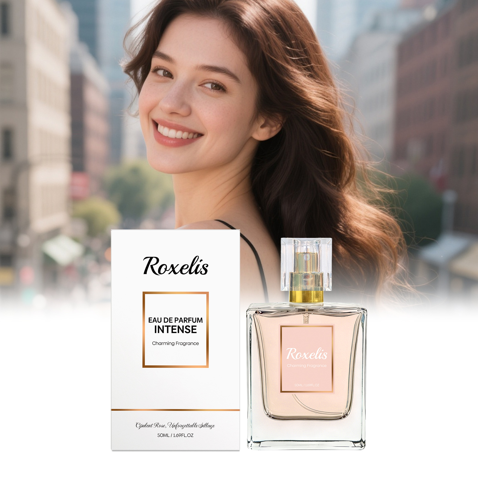 Fragrance Perfume For Hair - Rose Vanilla Aroma Spray Lasting Mature