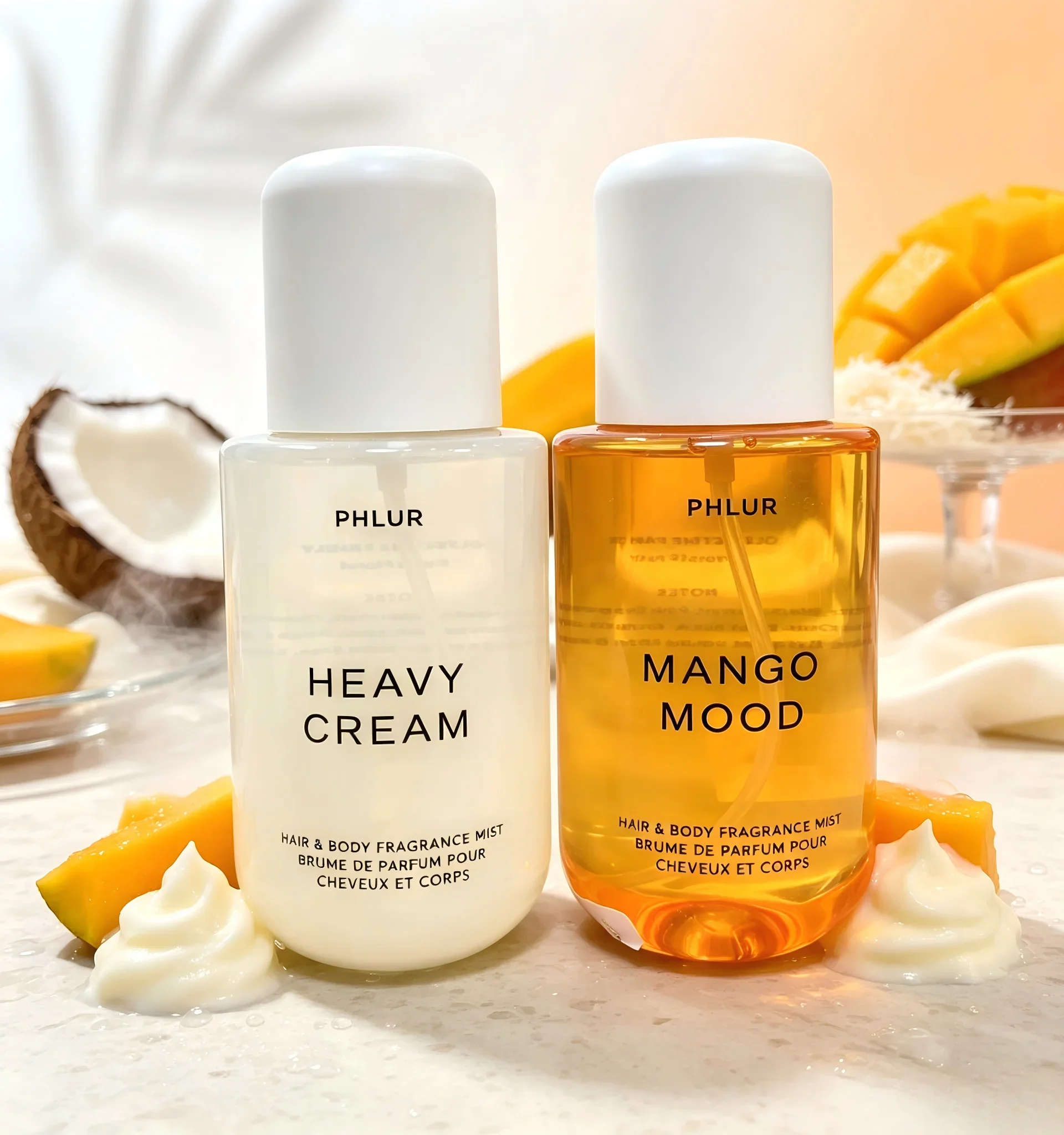 Fragrance Perfume For Hair - Phlur Heavy Cream + Mango Mood