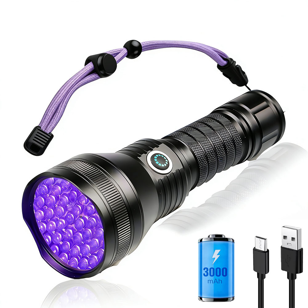 Amber Musk Oil - TOPCOM 51LED UV Flashlight Rechargeable 51