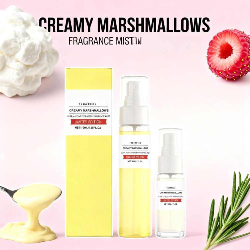 Perfume Fragrance Mist - Creamy Marshmallow Perfume Mist,Sweet Warm Gourmet