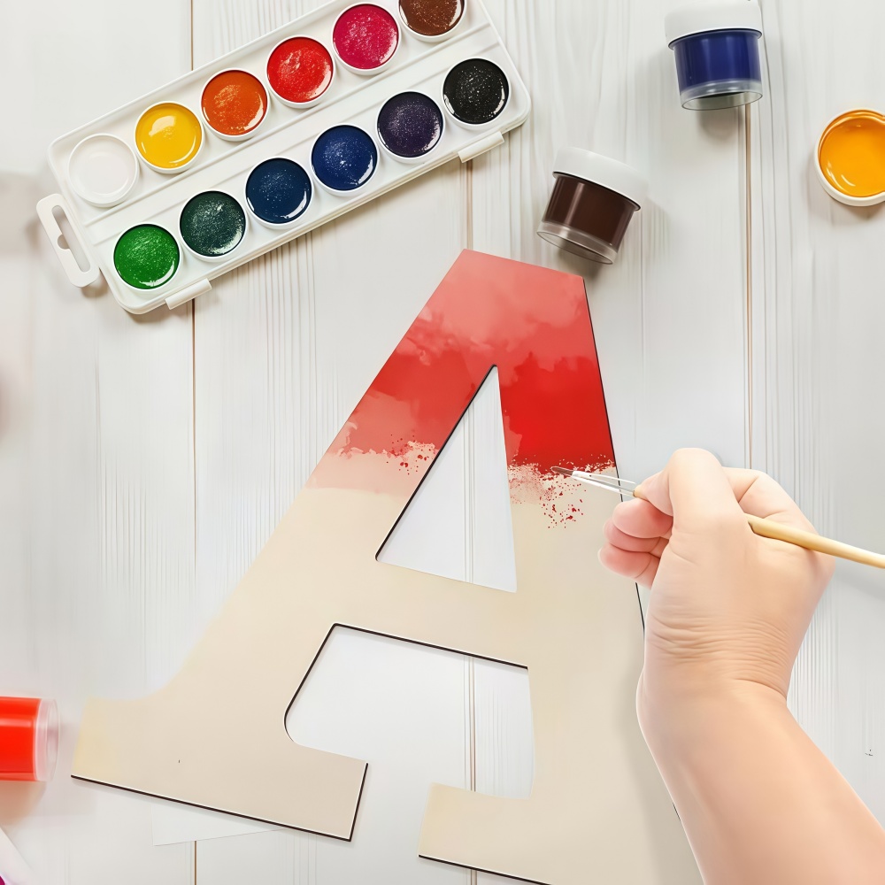 26pcs Designable Wood Letters  - огляд і ціна Oud Wood Chip