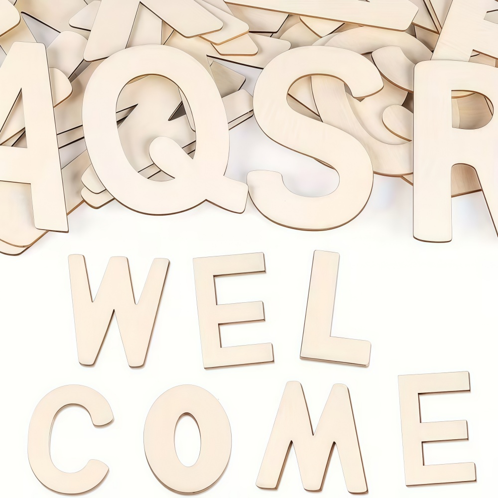 26pcs Designable Wood Letters  - огляд і ціна Oud Wood Chip