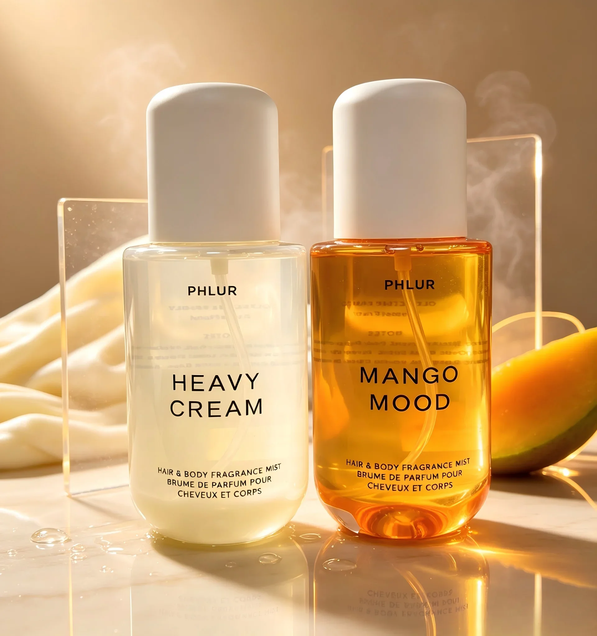 Phlur Heavy Cream + Mango Mood - огляд і ціна Fragrance Perfume For Hair