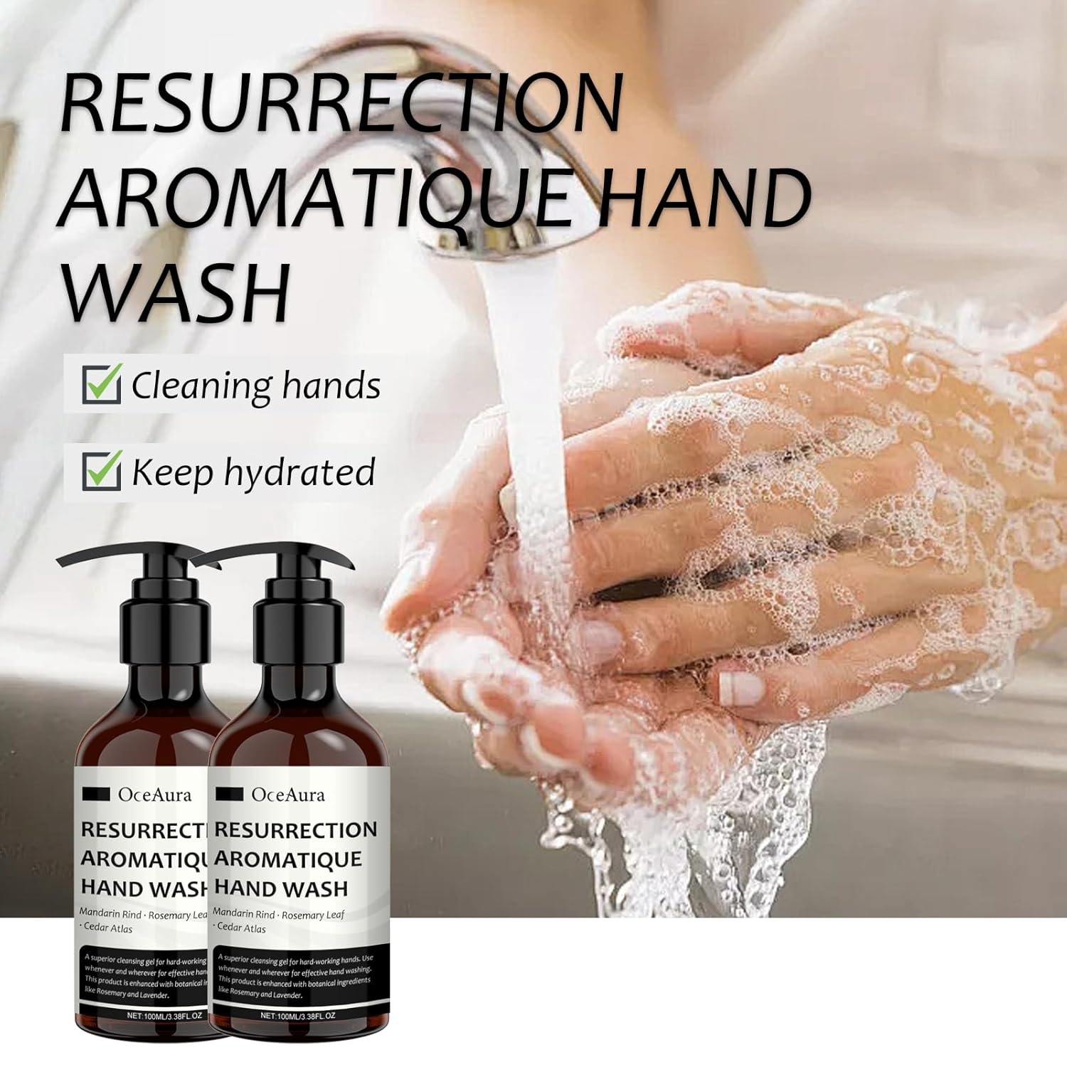 100ML Aromatic Hand Sanitizer  - огляд і ціна Perfume Fragrance Body Wash