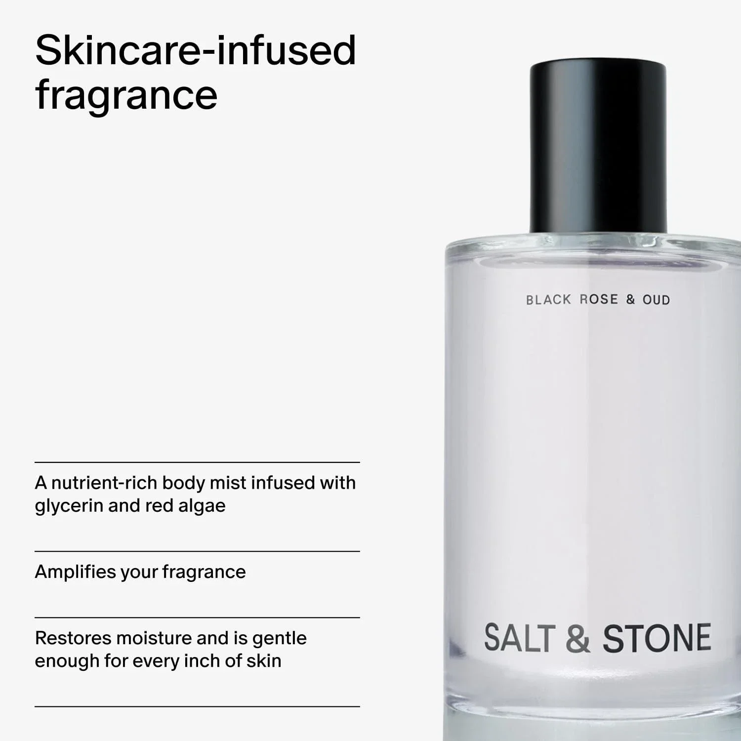 SALT & STONE Black Rose & Oud  - огляд і ціна Perfume Long Fragrance