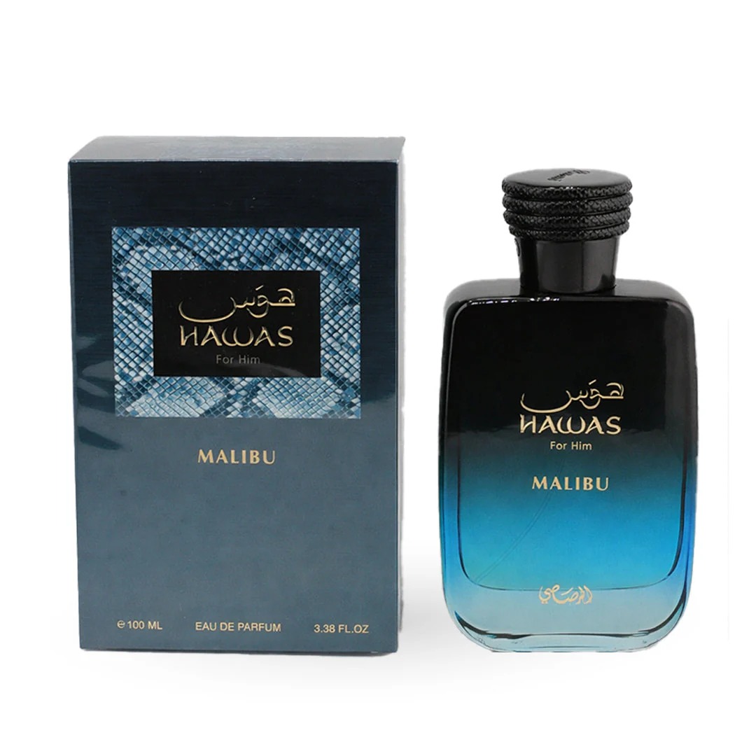 Rasasi Hawas Malibu For Him ED - огляд і ціна Perfume Fragrance Mist