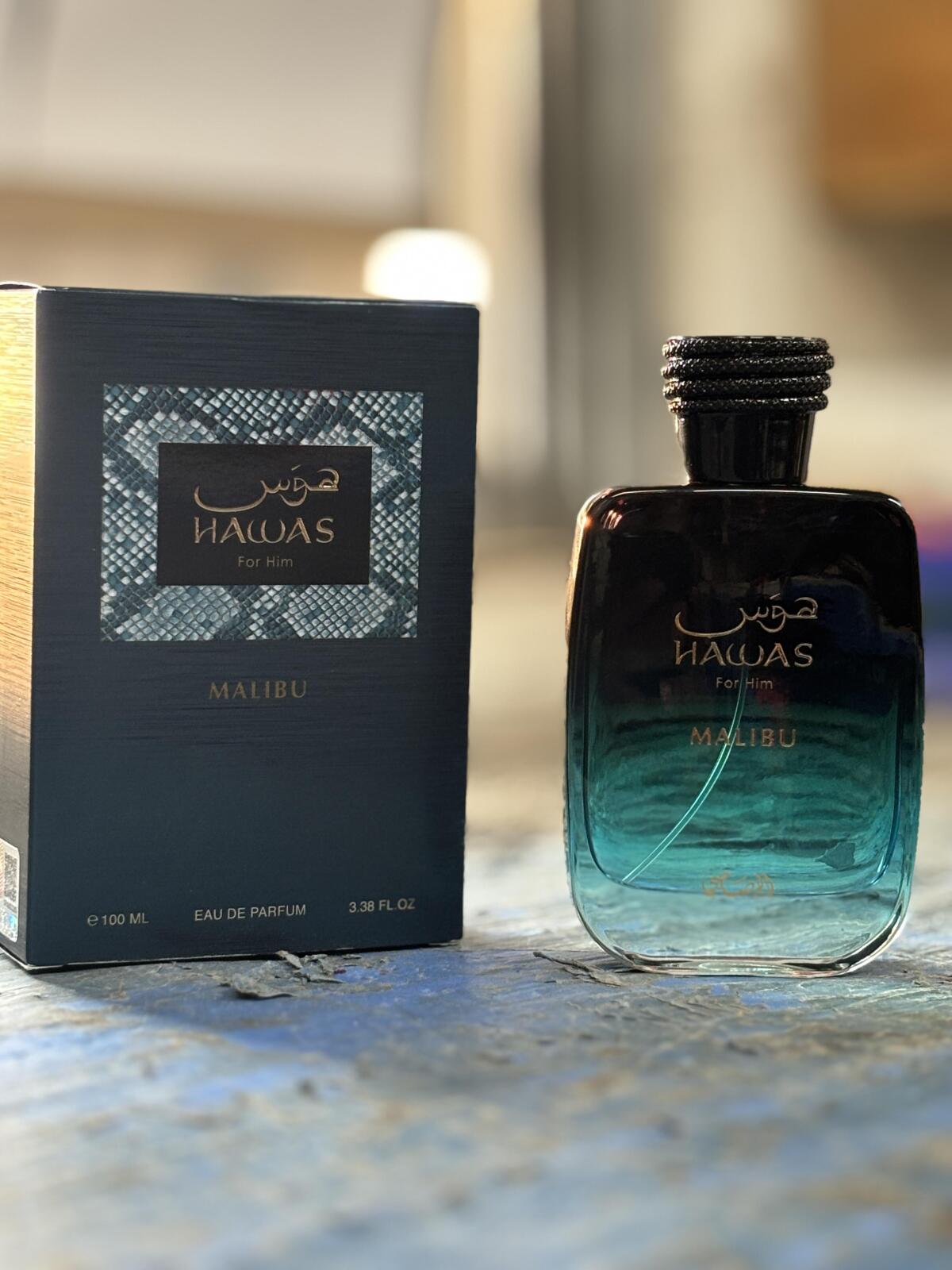 Rasasi Hawas Malibu For Him ED - огляд і ціна Perfume Fragrance Mist