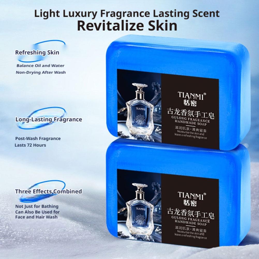 Men Gulong Perfume Soap 3 In 1 - огляд і ціна Fragrance Perfume For Hair