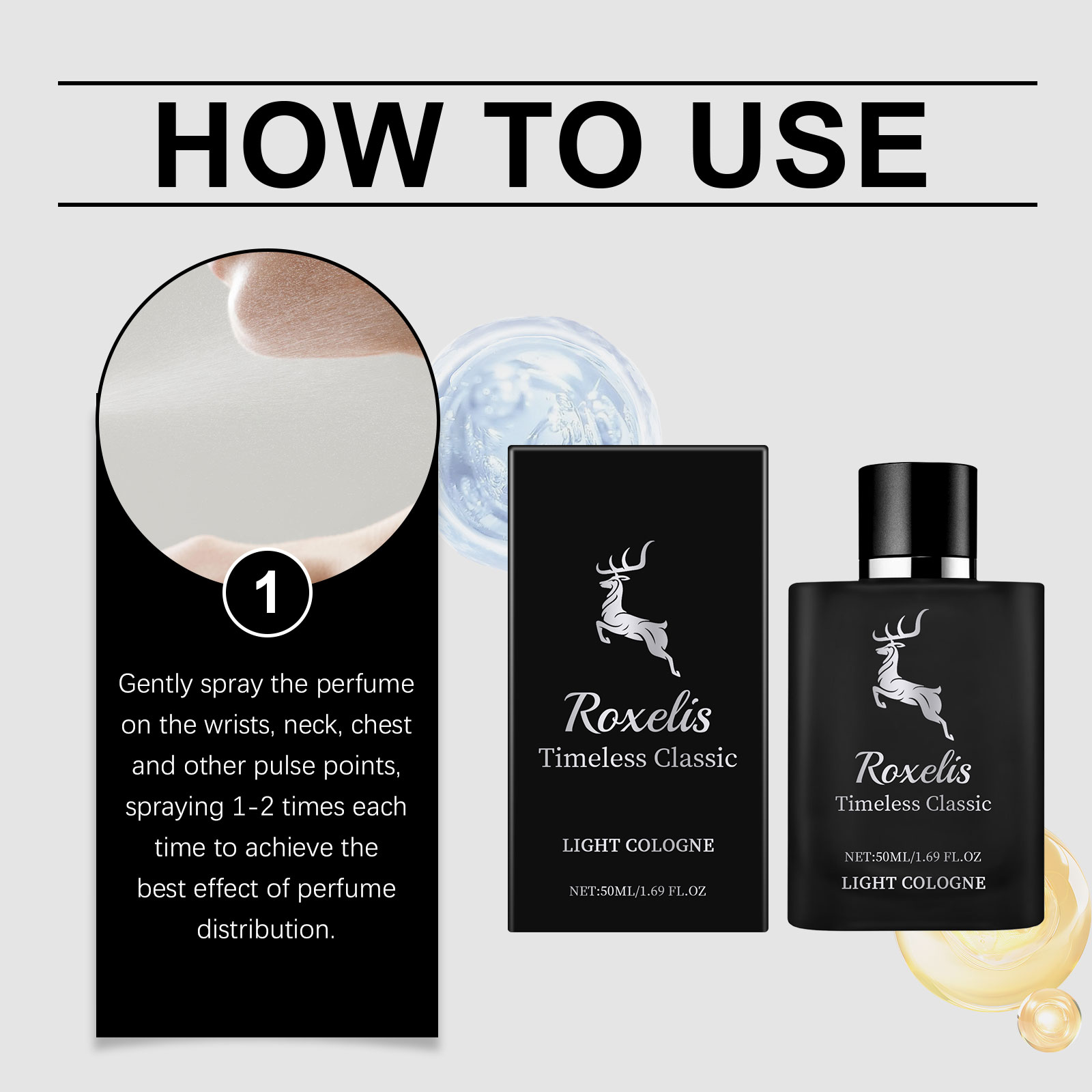 Roxelis Bergamot Perfume Class - огляд і ціна Fragrance Perfume For Hair