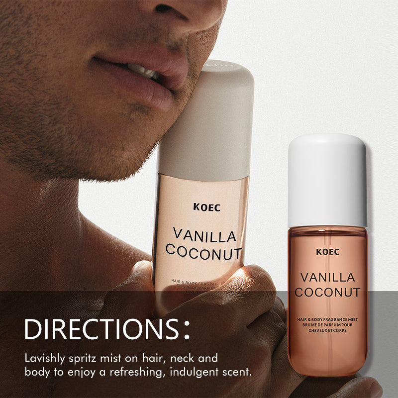 KOEC Vanilla & Coconut Fragran - огляд і ціна Perfume Fragrance Mist