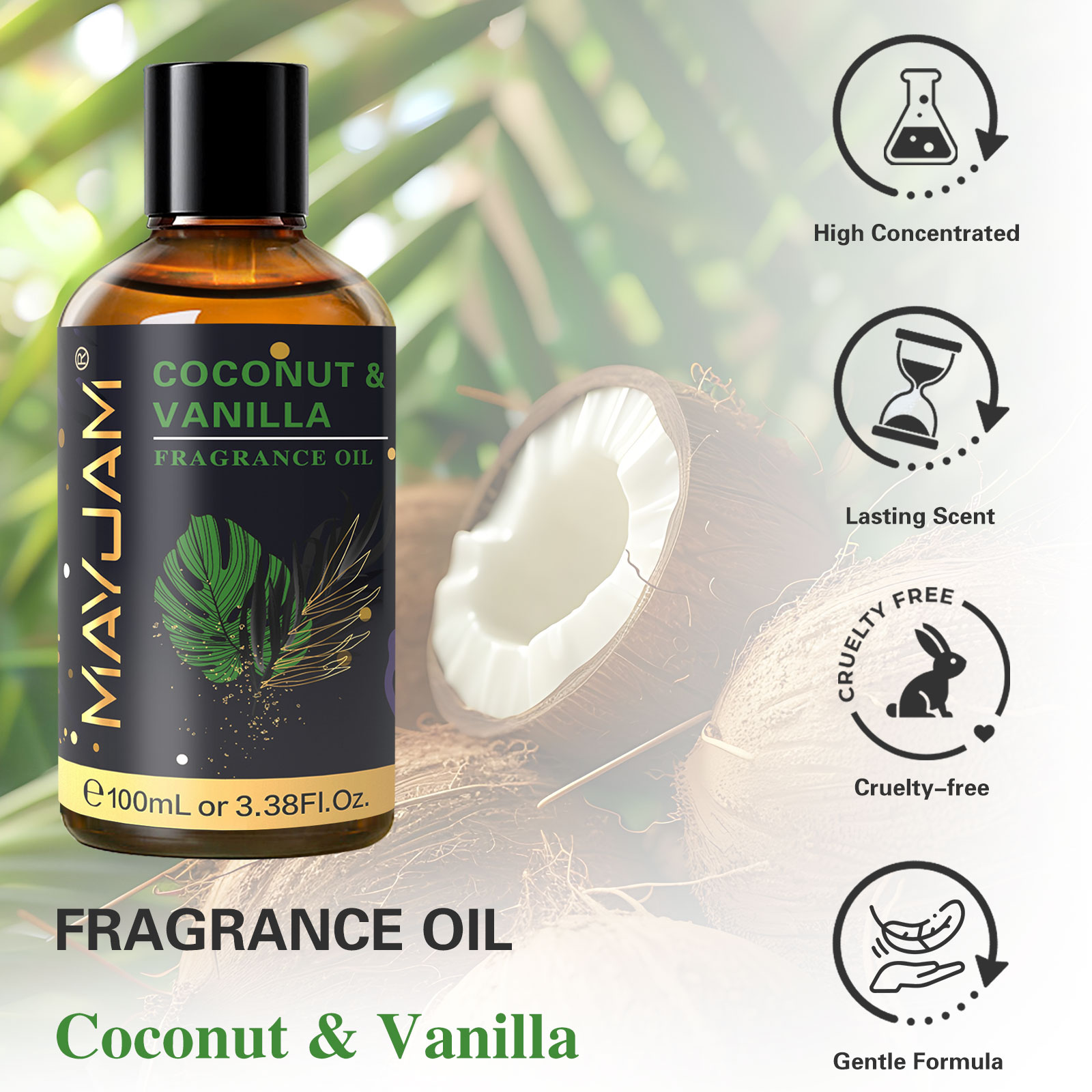 MAYJAM Coconut Vanilla Sea Bre - огляд і ціна Amber Musk Oil