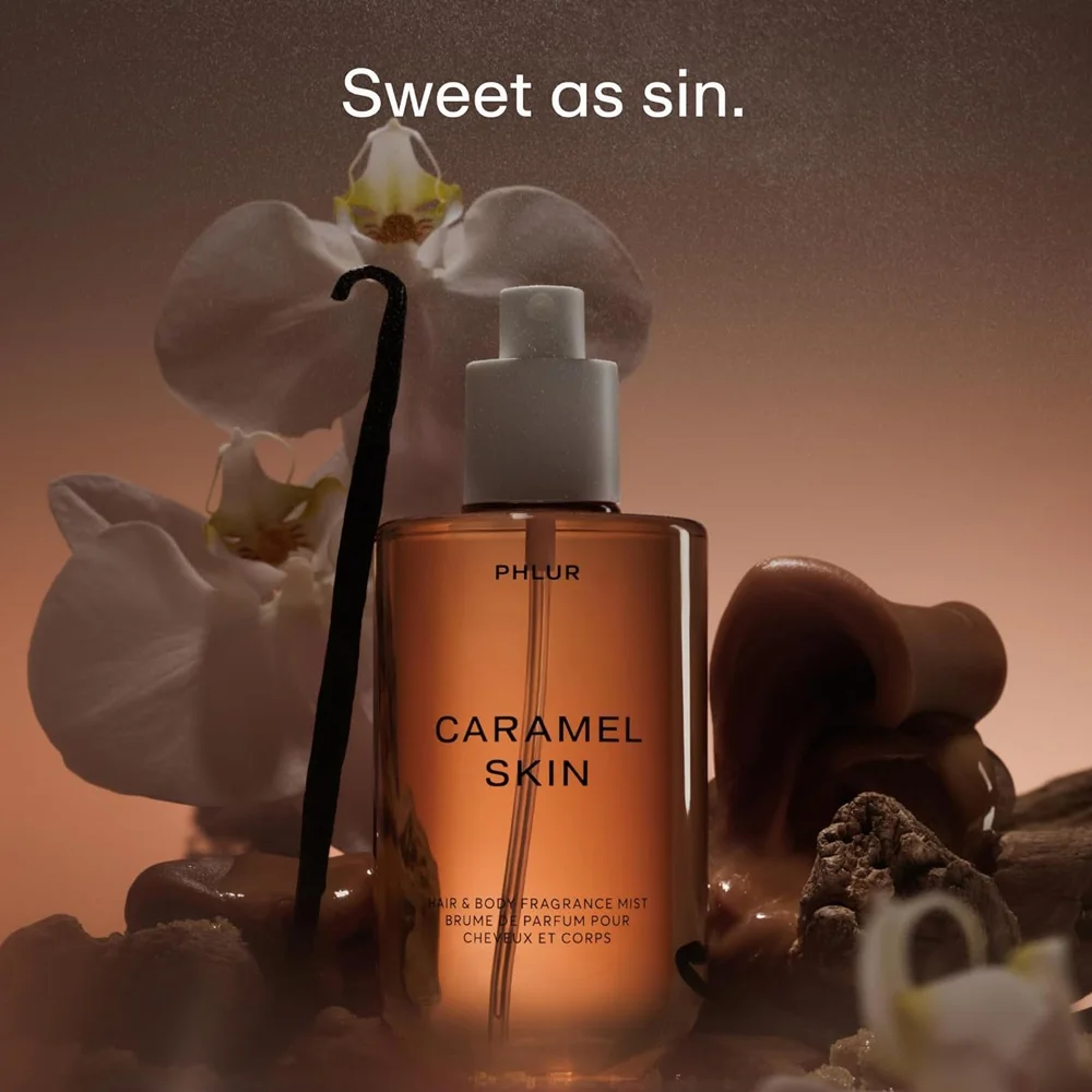 PHLUR Caramel Skin Hair & Body - огляд і ціна Fragrance Perfume For Hair