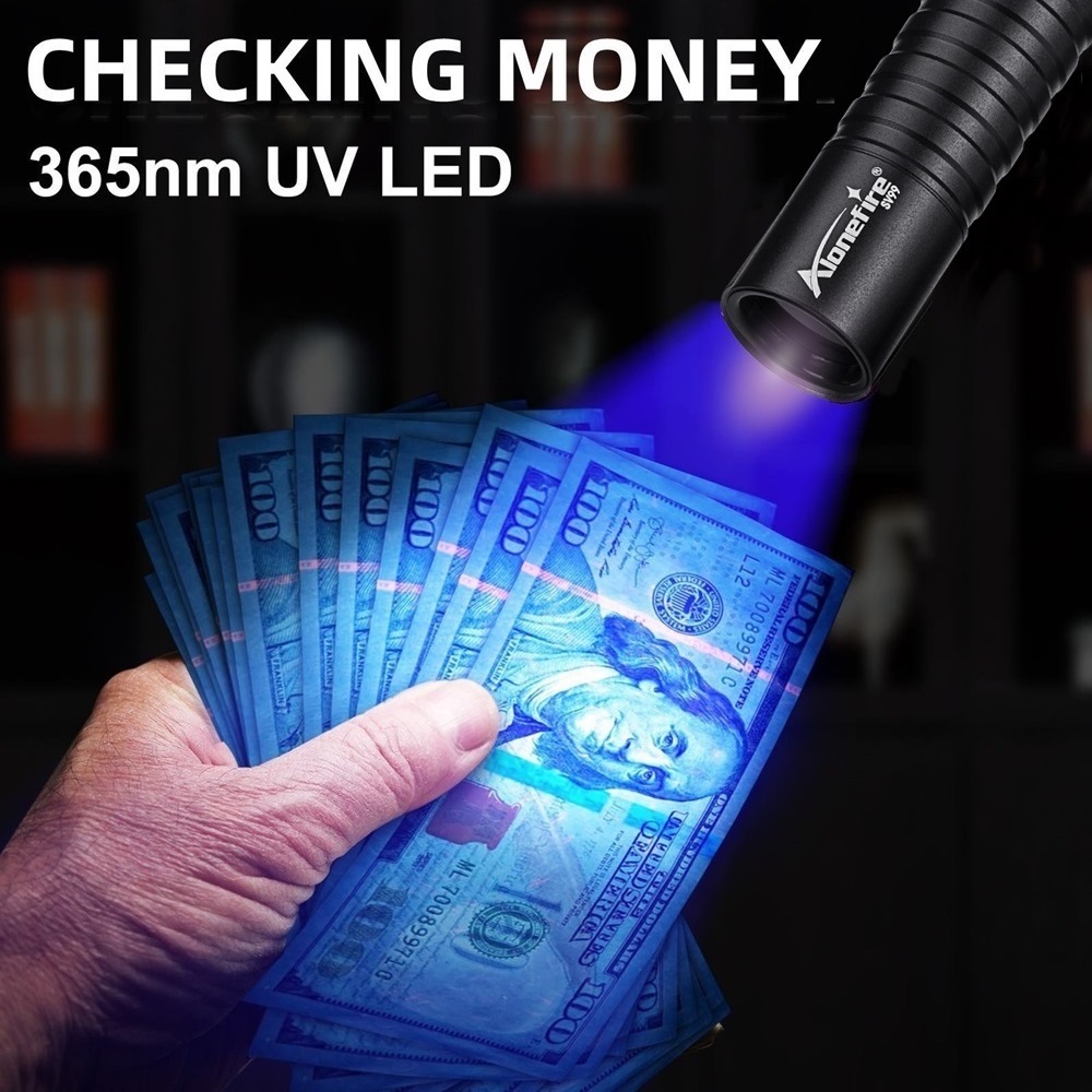 Blacklight 365nm UV Flashlight - огляд і ціна Amber Musk Oil