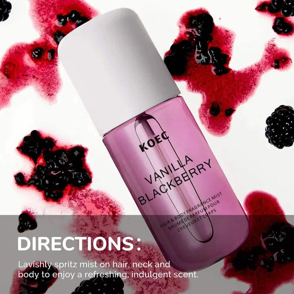 50ml KOEC Vanilla Blackberry F - огляд і ціна Perfume Fragrance Mist