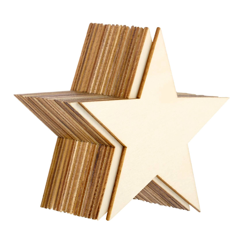 Wood Star Shape Unfinished Bla - огляд і ціна Oud Wood Chip