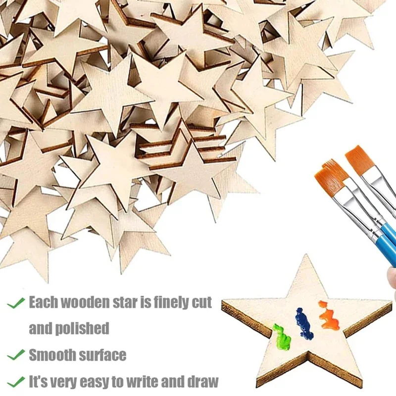 Wood Star Shape Unfinished Bla - огляд і ціна Oud Wood Chip